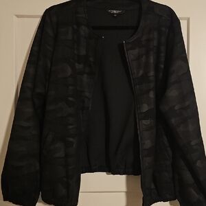 Liverpool Black Camouflage Bomber Jacket